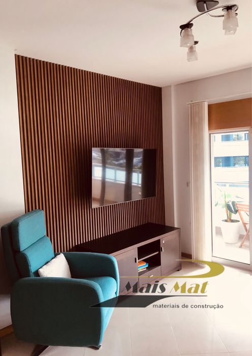 Painel Ripado Interior WPC