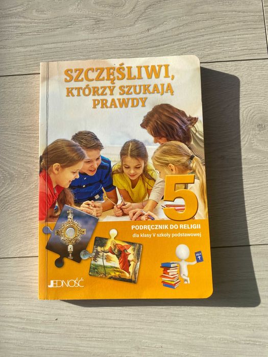 Podręcznik "Szczęśliwi, którzy szukają prawdy" do religii 5 klasa SP