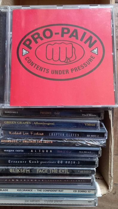 Vários CD´s Metal, Trash, Heavy, Progressivo, Death, Hard Rock