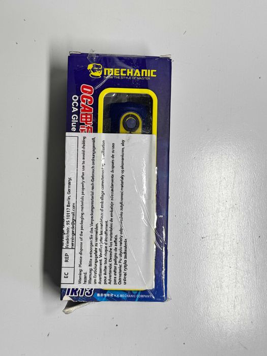 Mechanic iR13 urządzenie do usuwania kleju oca z ekranów telefonów tabletów