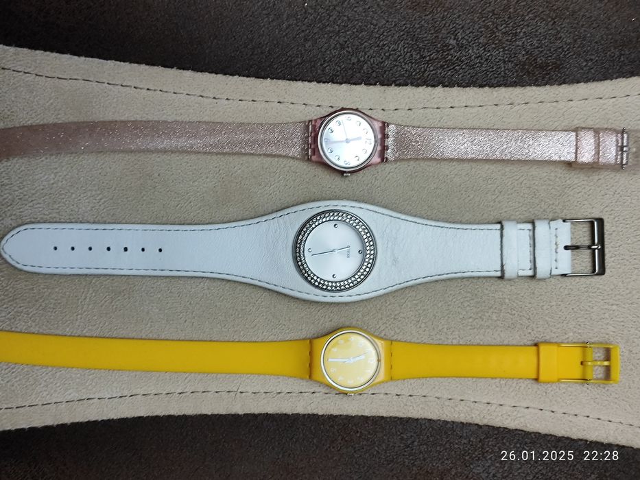 Продам часы Orient, Swatch, Guess, Fossil