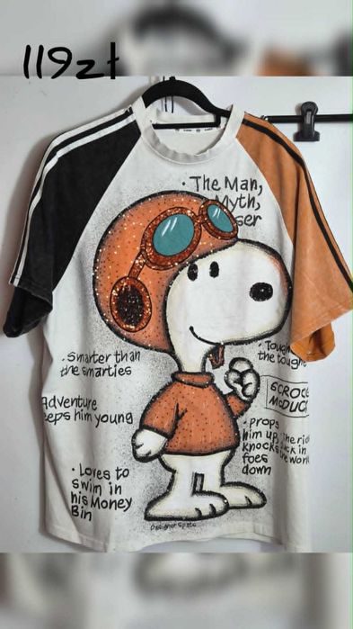 Bluzka Snoopy - Drogie Chine - oversize