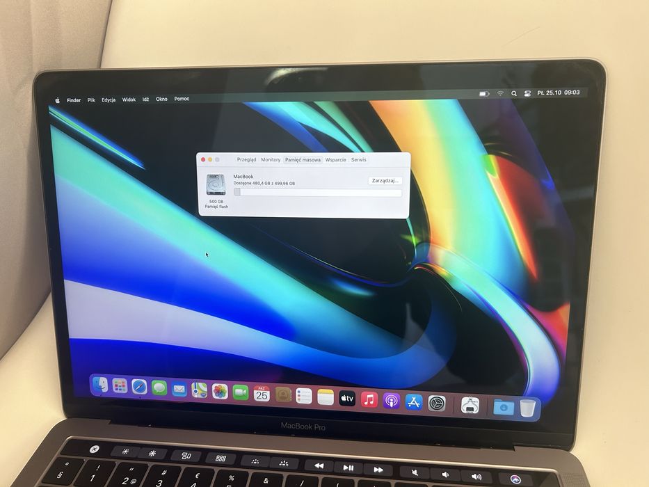 Apple Macbook Pro A1989 i5 2.4Ghz 8GB 512SSD Jak nowy!