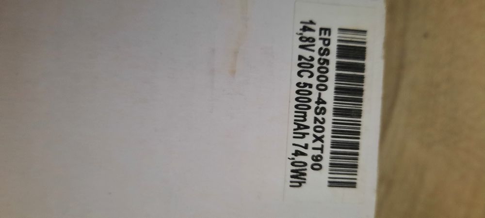 bateria lipo 14,8V 5000 mAh  20C 74.0Wh XT60