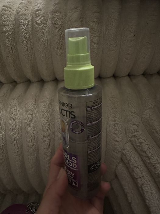 Curls method garnier spray mgielka loki