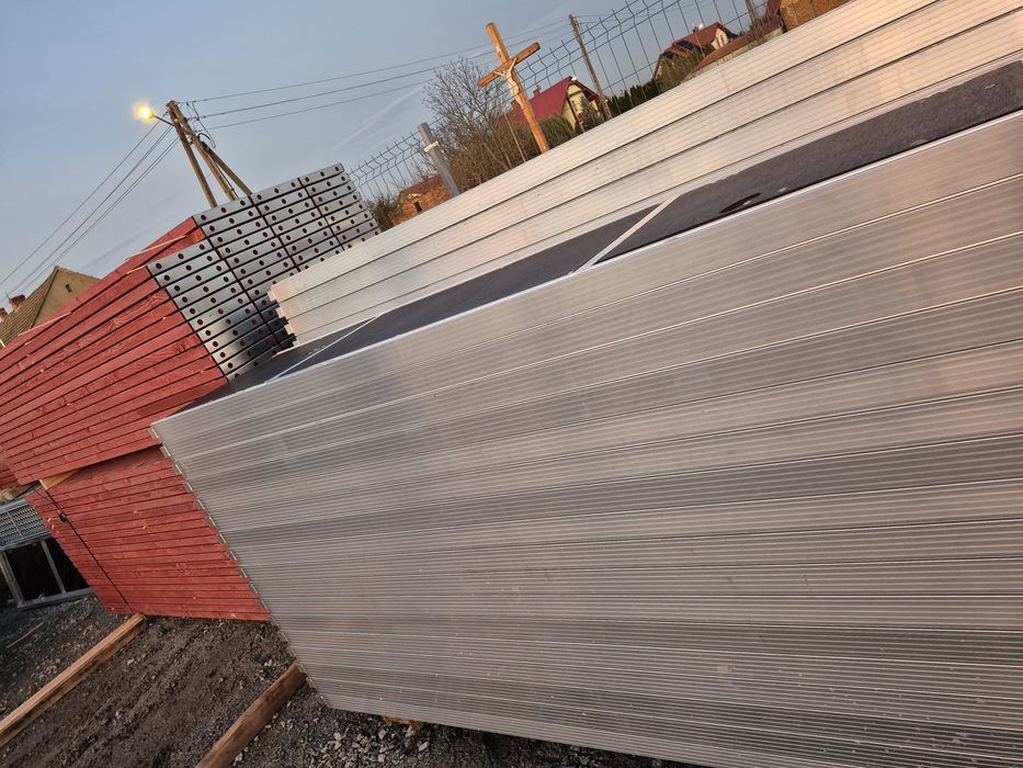 Rusztowanie 200 m2 podesty stalowe