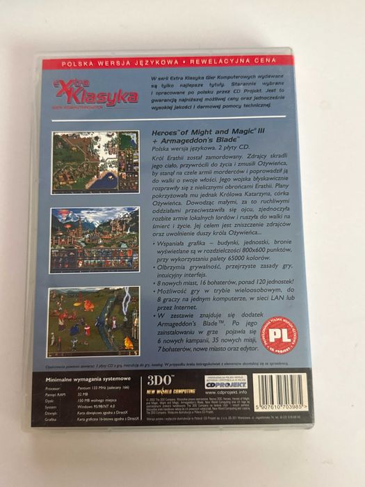 Heroes of Might and Magic III + Armageddon’s Blade eXtra Klasyka