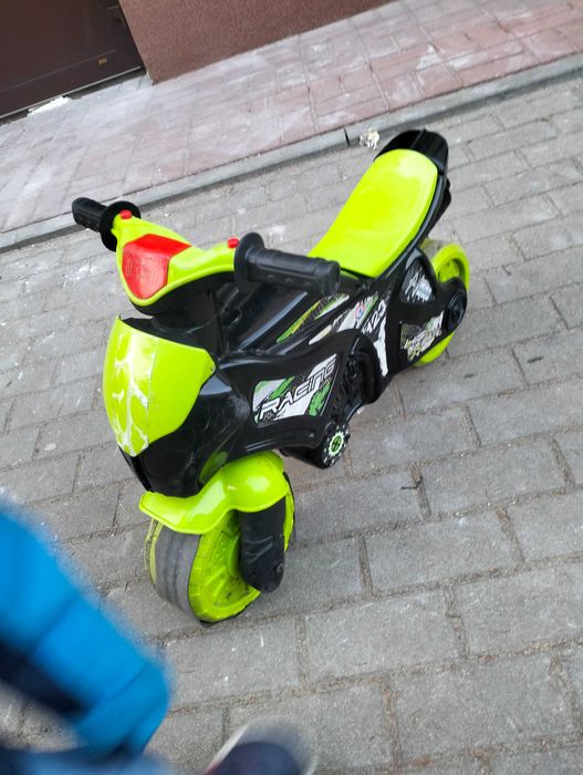 Motor jeździk rowerek biegowy