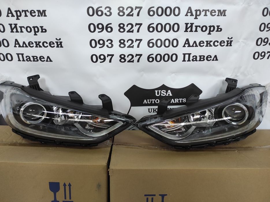 Elantra 2016 2017 2018 фары фара запчасти