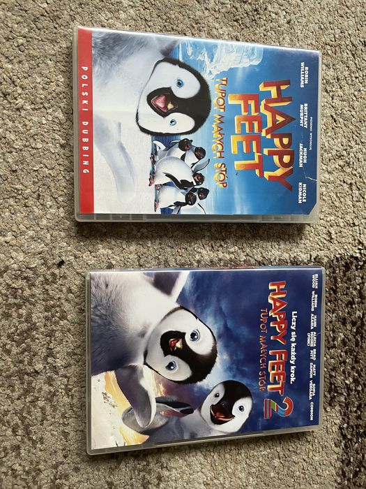 Film dvd - Happy Feet - część 1 i 2