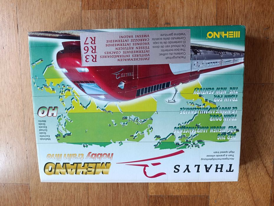 Carruagens Mehano TGV Thalys HO - Envio CTT incluído