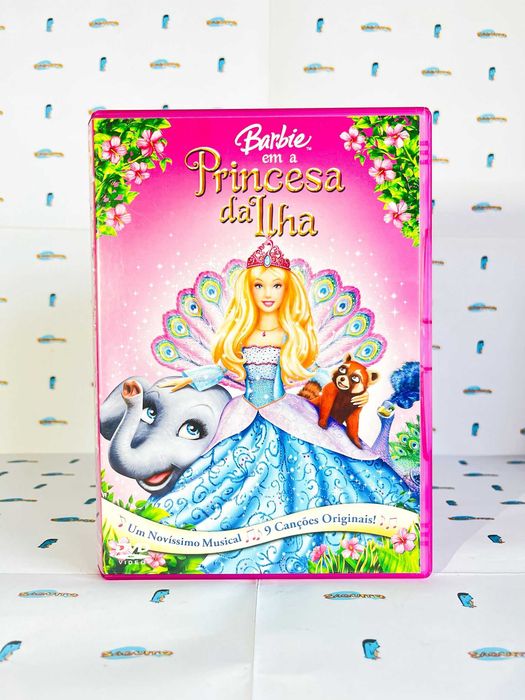 DVD Barbie em A Princesa da Ilha