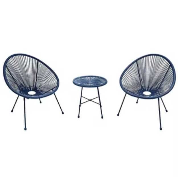 Zestaw Krzesła i Stół Ogrodowe tarasowe