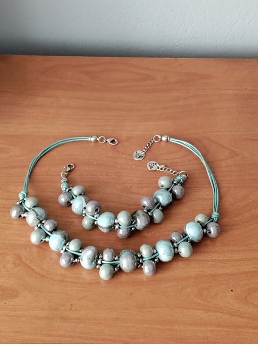 Naszyjnik z bransoletką