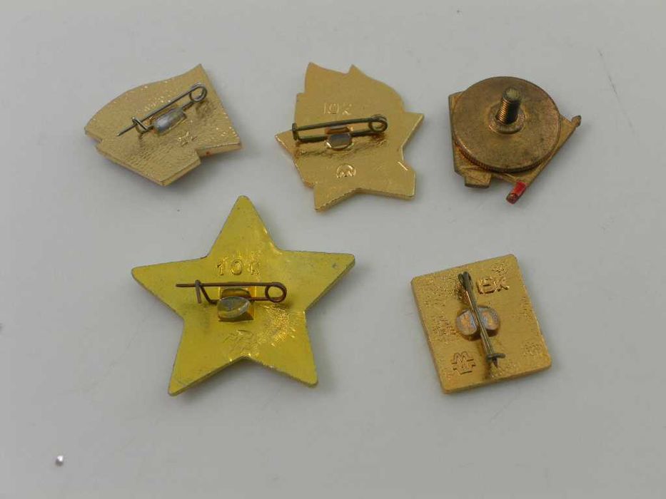 Odznaki . przypinki . Lenin . 5 szt