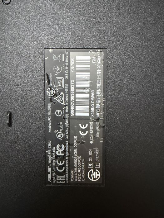 Ноутбук asus в гарному стані