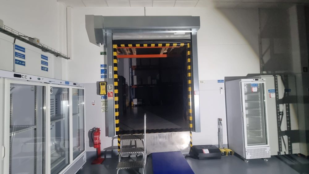 Porta Rápida Blindada e Anti-Fogo