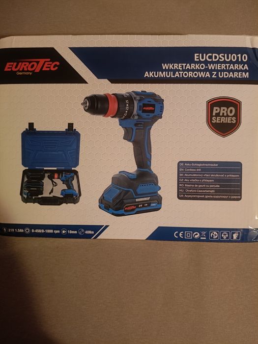 Wiertarko Wkrętarka z Udarem