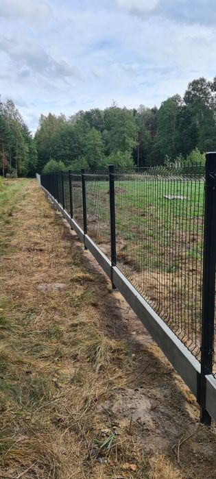 Ogrodzenia panelowe murowane siatka fundament montaż bram