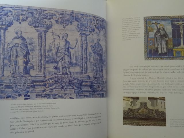 Hospitais Civis de Lisboa - História e Azulejos de Isabel Veloso B.