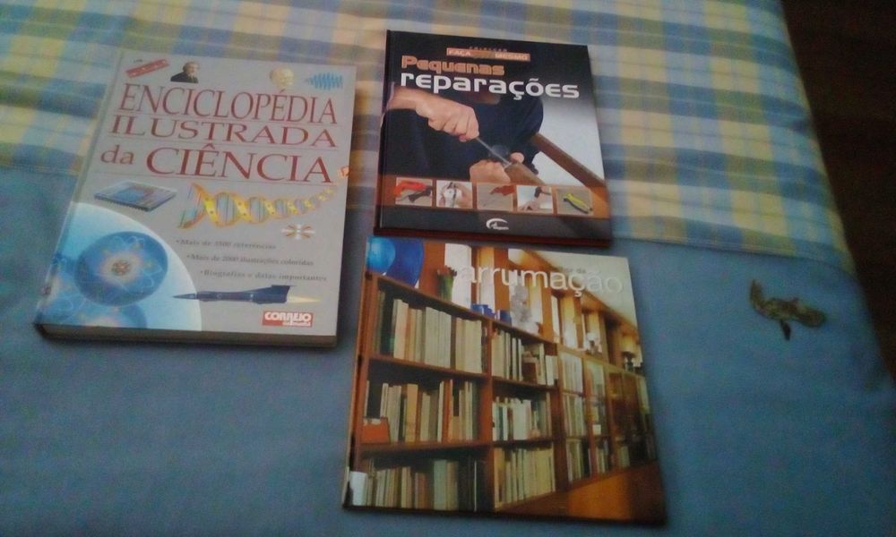 Livros  " Peq. Reparações" e  "Arrumações " e "Enciclopedia