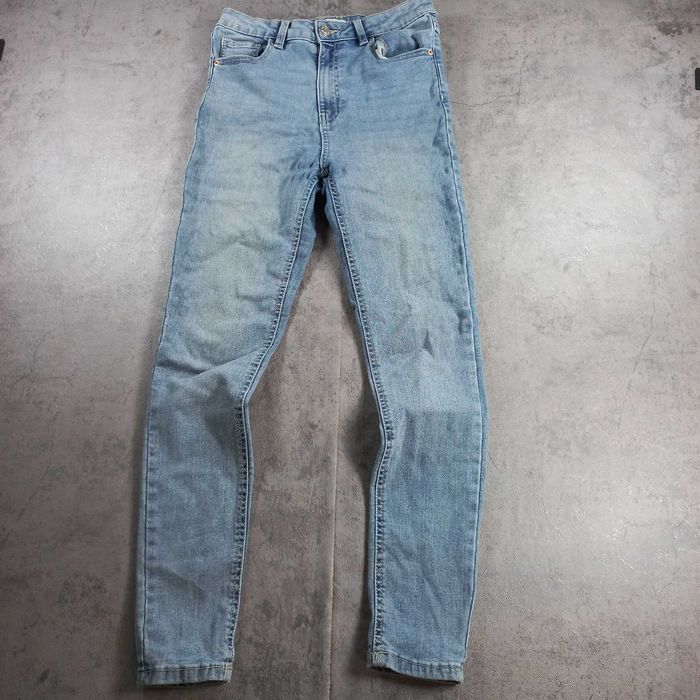 Jeansy Sinsay jasny denim rozmiar 38 wysoki stan