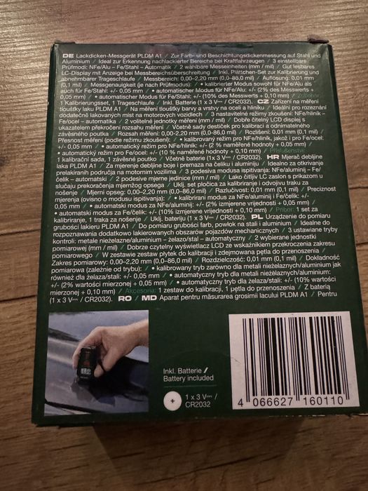PARKSIDE PLDM A1 Miernik grubości lakieru