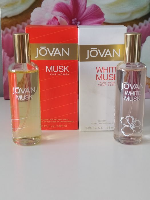 Jovan Musk i White Musk, cena za całość
