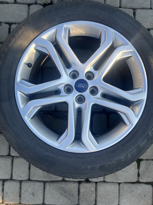 Alufelgi 5x108 19 cali Ford Edge Kuga Volvo Xc60 opony lato 235/55/19 zamiana