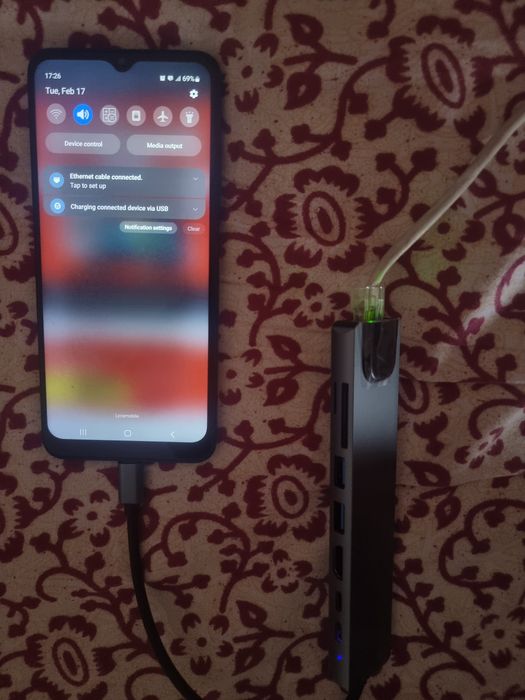 Adapatador | HUB | USB C | 8 em 1 |