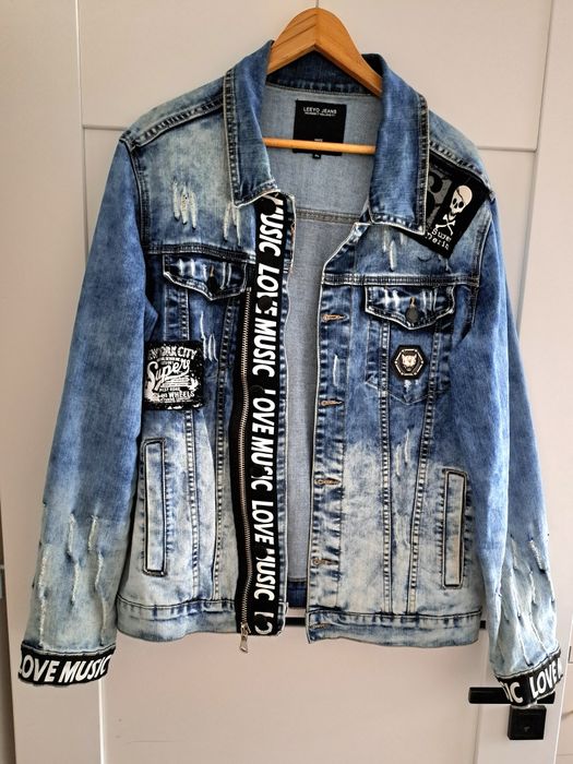 Kurtka męska jeansowa