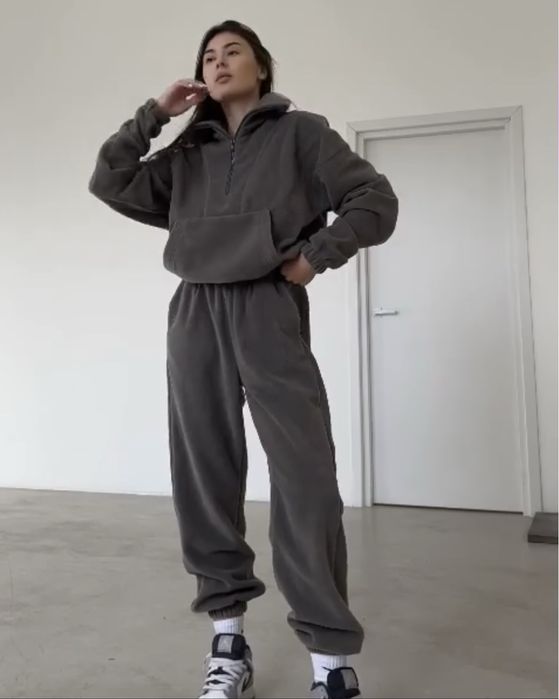 Флісовий костюм K.s.girls_ графітовий, розмір S