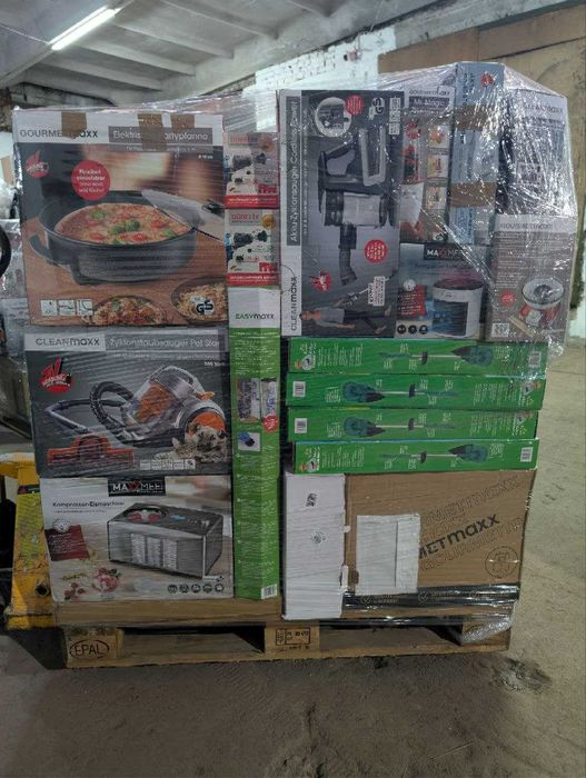 Мікс палета з побутовою та кухонною технікою Maxxmee! 157 кг