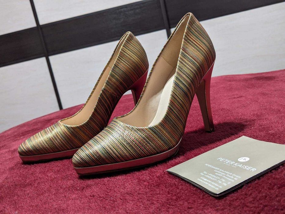 Брендовые женские туфли PETER KAISER /р.35/ нат.кожа (ориг., Германия)