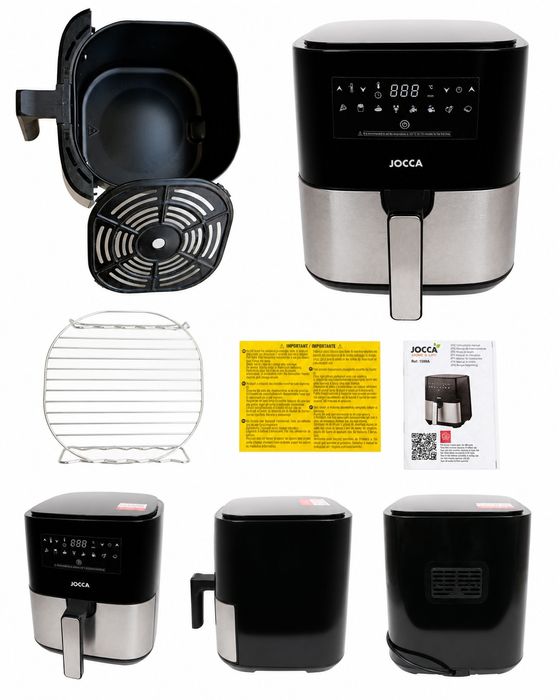 Air Fryer Jocca 5L Digital – Bom Estado