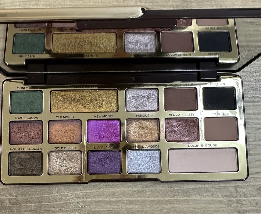 Too Faced Chocolate Gold палетка теней