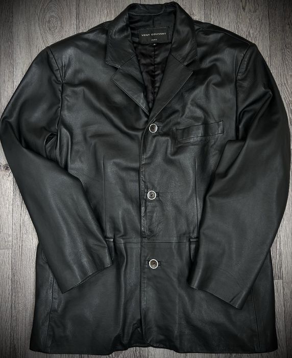 Чоловічий шкіряний піджак Vent Couvert Paris Originals