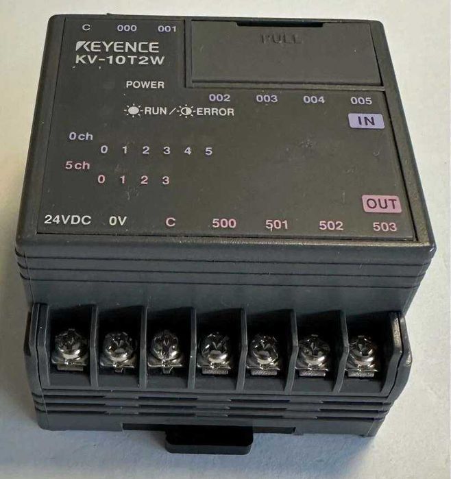 Програмовані логічні контролери ПЛК Keyence KV-10RW i KV-10T2W