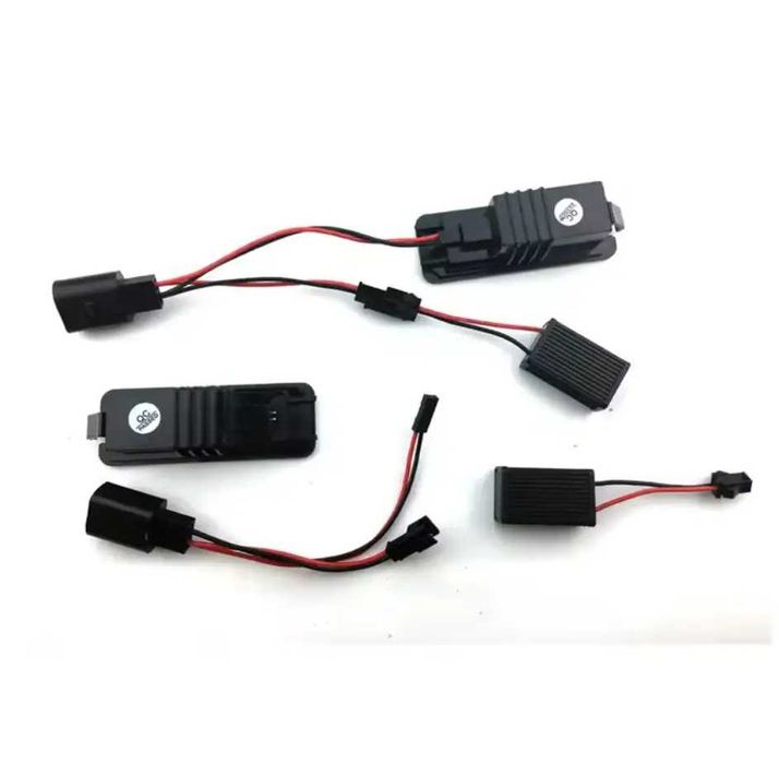 LED підсвітка номерного знака VW Golf Passat Skoda Superb Seat Leon Ibiza Altea — комплект 2 шт, білий світлодіод