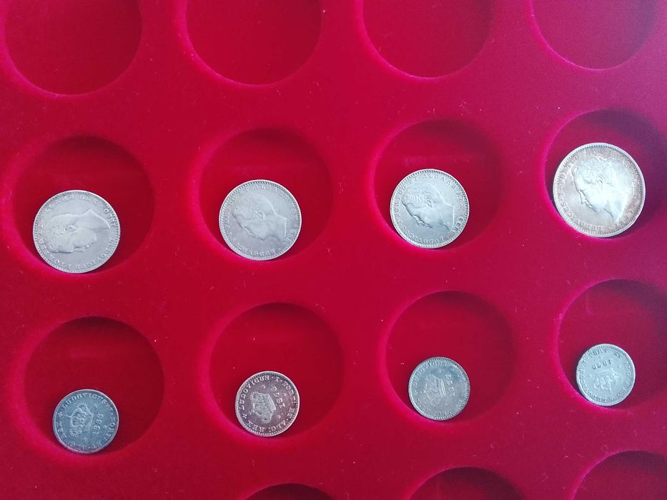 Moedas monarquia D Luís I