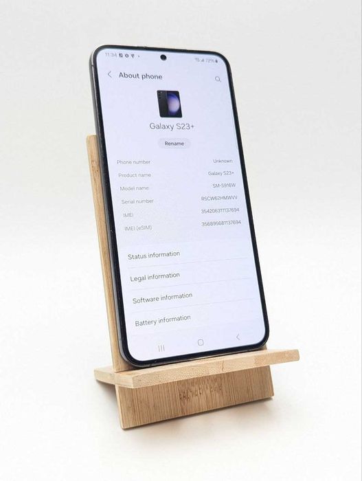 Samsung Galaxy S23 Plus 256GB Czarny