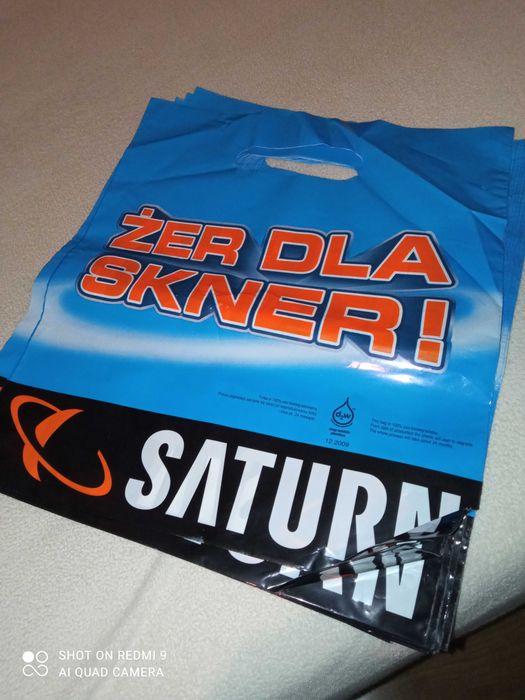 Reklamówki/woreczki ,opakowania Saturn Żer dla Skner 19 szt