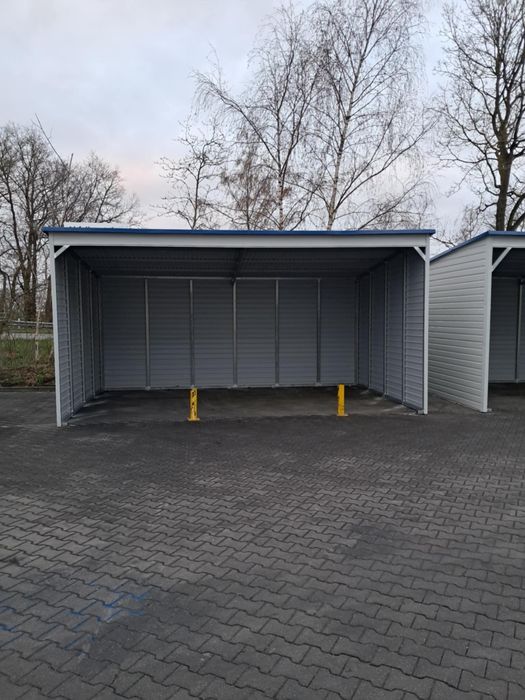 Wiata garażowa otwarta 6x4 carport premium
