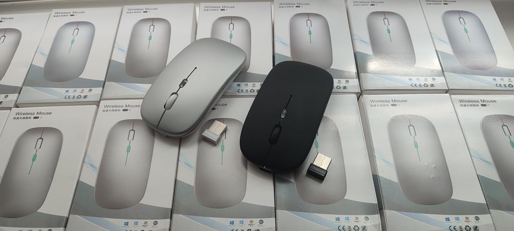 Мишка безпровідна! Bluetooth+2.4G безшумна!