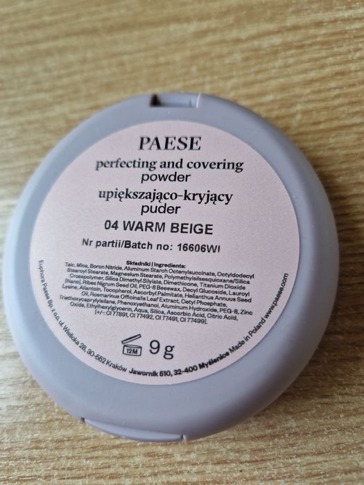 Puder Paese 04 warm beige