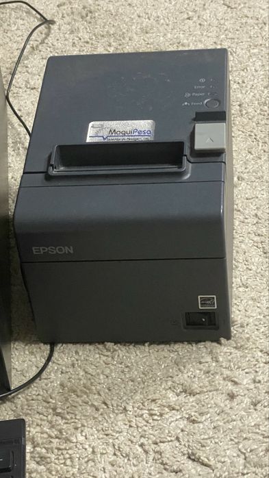 Caixa registadora com computador