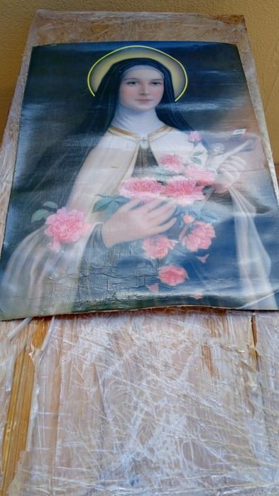 Tela "O milagre das rosas"