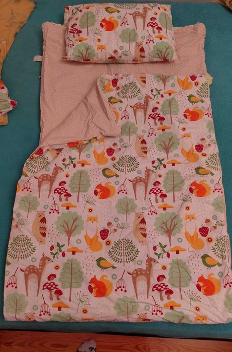 Śpiworek do przedszkola/żłobka z workiem