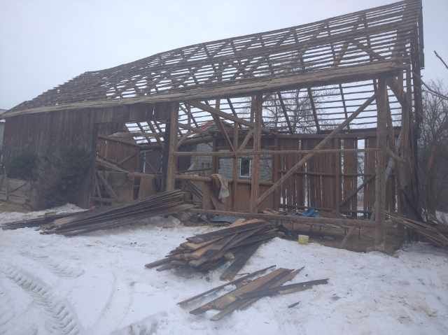 Stodole stodoly stodola stare deski skup cala polska