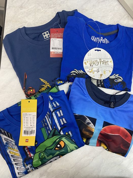 Футболки Lego 128 розмір за 4 шт 650 грн